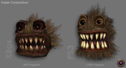 Original Xbox vs. PlayStation 3. Here are a couple of examples of how the 3D models from the vintage 2005 release have been substantially improved for their debut on PS3.