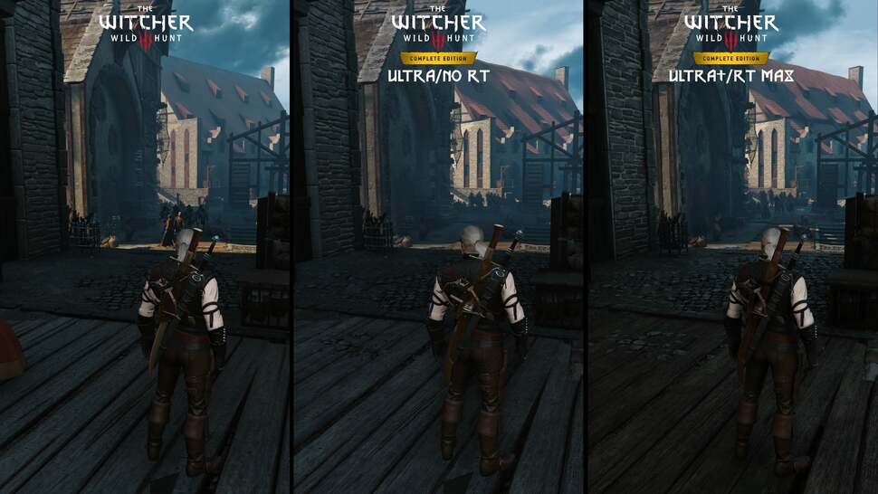 The increase to level of detail is most keenly felt in cityscapes