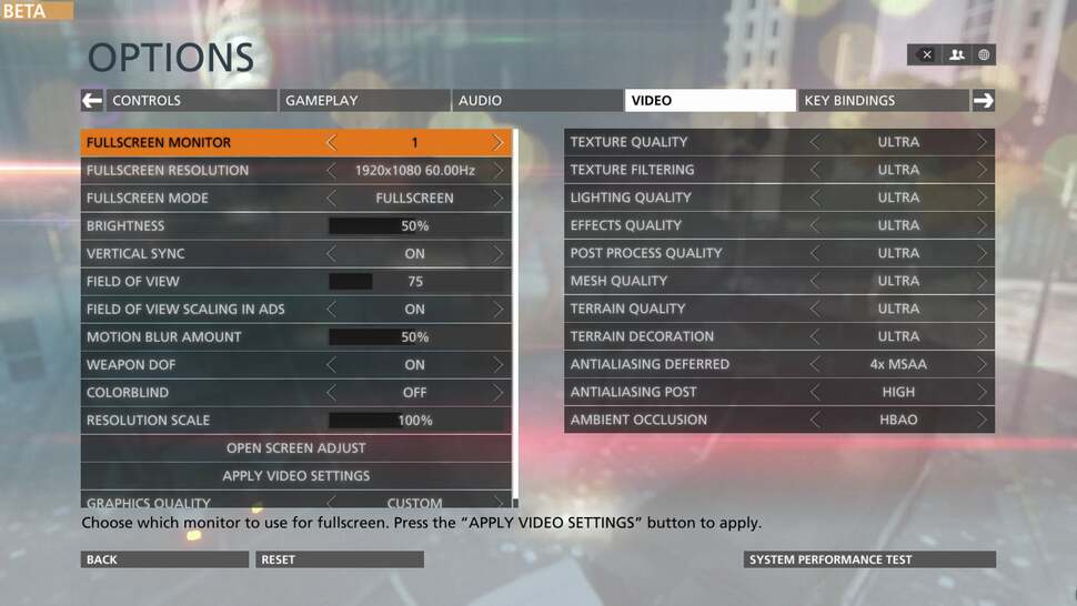 A quick glance at Battlefield Hardline's graphics menu on PC shows a high degree of similarity with its Battlefield 4 counterpart.