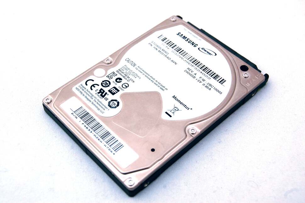 Et voila - a fully armed and operational, completely standard 9mm 2.5-inch 2TB hard drive ready for installation into your PS4. There are no problems taking the stock 500GB drive and putting that into the Seagate enclosure