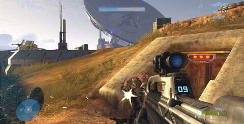 These official Bungie Halo 3 shots looked authentic at the time: 720p with no anti-aliasing, hardly the usual bullshot. However, the final game took a big resolution drop to 1152x640.