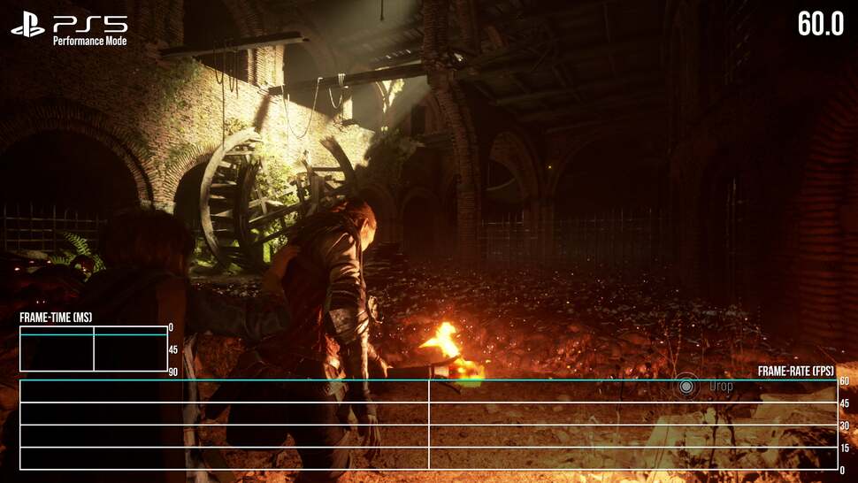 Even with the 30fps rat animations, the pay-off is that both PS5 and Series X run at a practically faultless 60fps