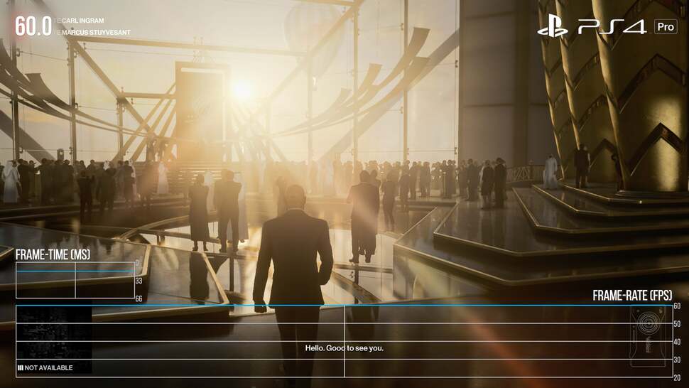 PS4 Pro is an interesting anomaly - it's the only last-gen version with an uncapped frame-rate. Not as solid at 60fps as Series S (also 1080p60) but it plays well nonetheless