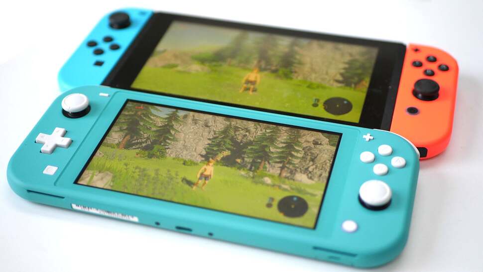 The Lite is 22 per cent smaller in terms of volume and 31 per cent lighter than the standard Switch form factor