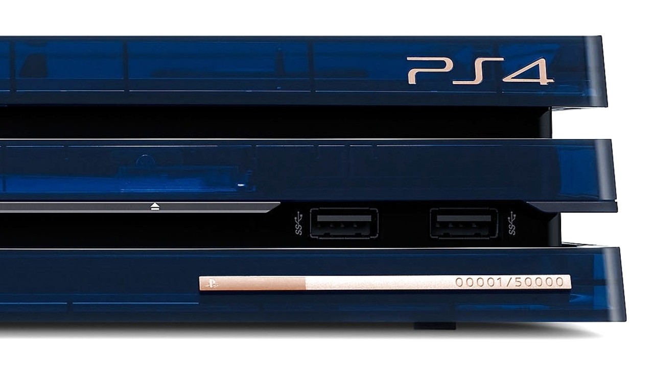 Hands-on with the deluxe PS4 Pro 500 Million Limited Edition
