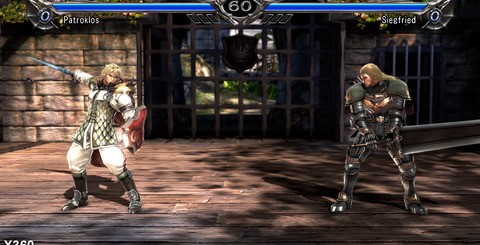 There's plenty of aliasing in SoulCalibur 5, but there is evidence of some kind of post-process edge-smoothing in effect on both platforms. The effect is not as aggressive as we've seen in other implementations - perhaps because of the 60FPS frame-rate helping to blend the action, perhaps to lower processing cost.