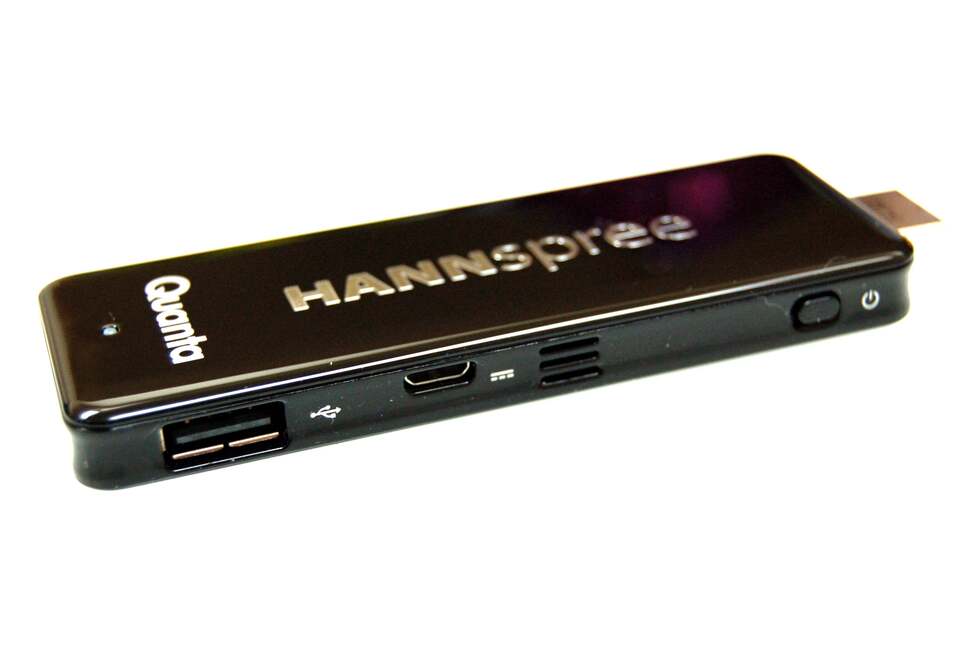 On the other side we have a full-size USB 2.0 port, a micro USB power input, another vent and the power button