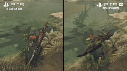 Reflection handling is much-improved in resolution mode on PS5 Pro, with RT providing more realistic and less artefact-prone results.