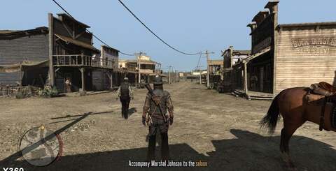 The impact of PlayStation 3 running in sub-HD seems to vary depending on whether you're in an internal scene or out in the wild. When you're dealing with massive, open worlds, the more pixels you have to render the distant bits, the better.