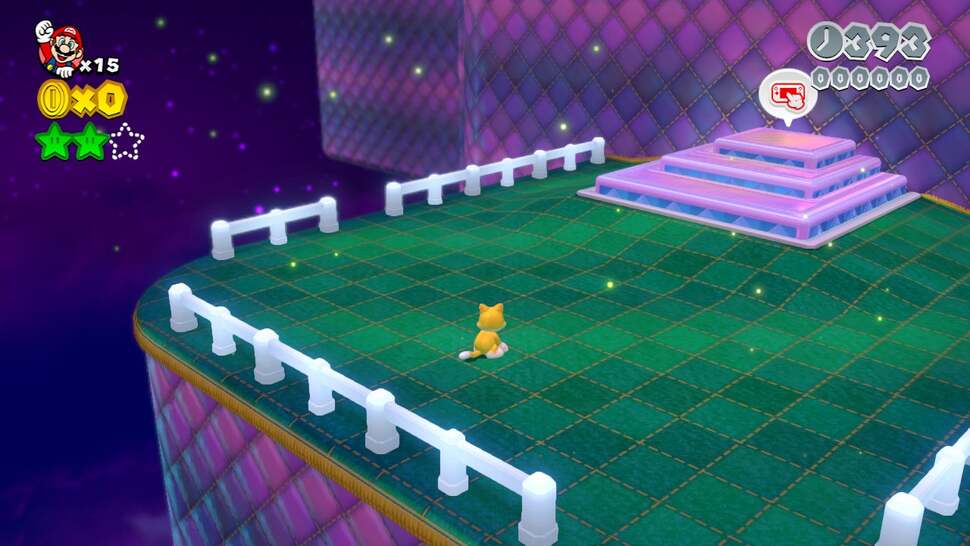 Edge-smoothing combined with depth of field create an incredibly clean image devoid of aliasing. Also notice the subtle light glowing around the white railings as well as the numerous light particles floating through the air