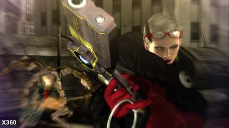 Normal mapping adds a natural edge to the textures, making them more detailed and somewhat less flat. Extra detail on the gun is lost here on PS3.