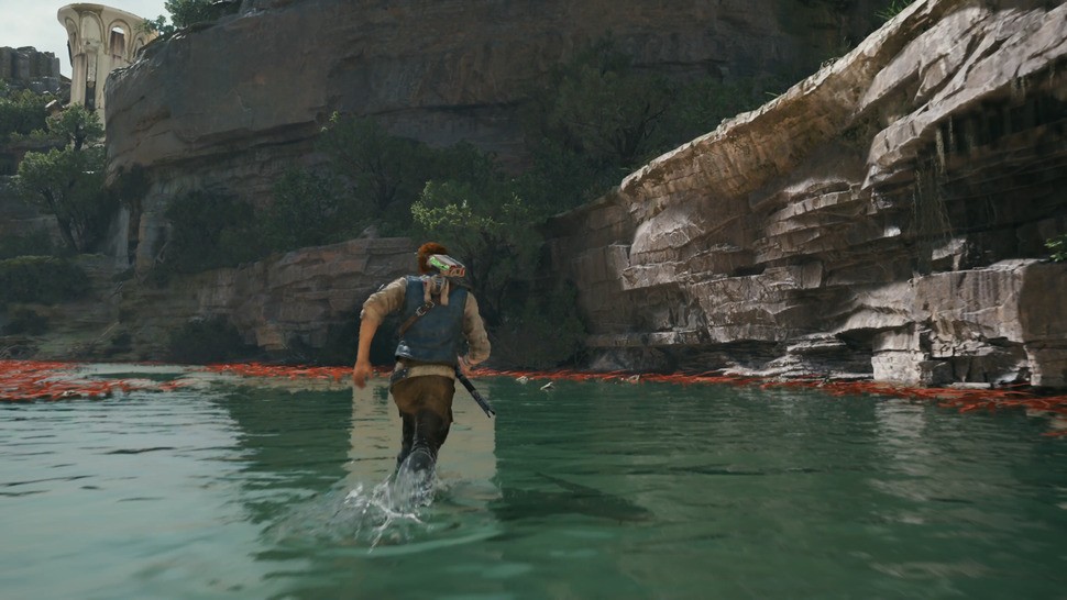 The main issue with losing RT reflections is that bodies of water in particular look really bad with SSR replacements - look at the void of reflections surrounding Cal in the water