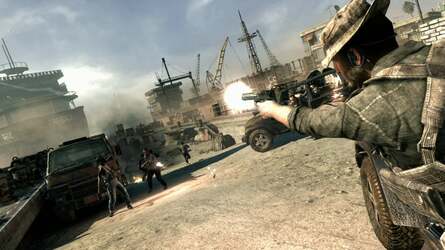 Particles, lighting and effects work in general have improved significantly compared to Modern Warfare 2, and the introduction of a new, context-driven audio system makes MW3 sound a lot better than its predecessors.