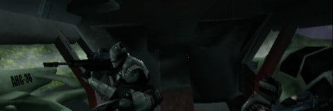 A bonus comparison gallery. Red Faction 2 is currently only available on the US PlayStation Store, but here it is anyway, up against our PAL copy of the game running with full and partial hardware support. Standard PS2 resolution is 640x448 (though often upscaled from lower native resolutions), but here we see the optimised PAL code display 640x512. Frame rate is capped at 25FPS rather than 30FPS, but on the upside you get just over 14 per cent more resolution.