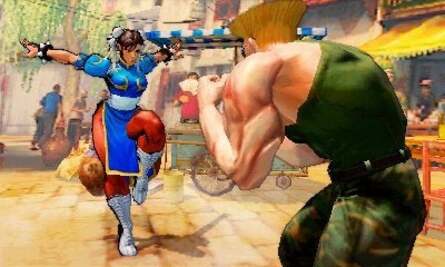 Capcom's Super Street Fighter is looking hugely impressive on the new handheld.