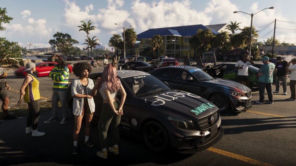 GTA 6: An Extended Look footage - race meet