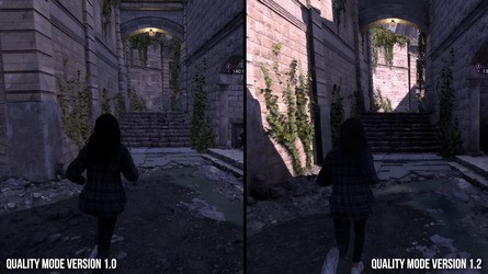 The difference in lighting and shadowing in some scenes can be dramatic, causing a generational improvement in image quality.