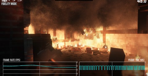 At 1620p fidelity mode, PS5 mostly runs at 60fps but can drop under heavy load. Performance mode effectively locks to 60fps, but also offers an intriguing unlocked mode up to 120fps which typically operates in 90-120fps territory.