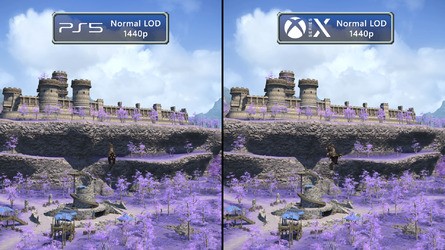 PS5, Series X and Series S look identical at the 1440p output resolution we tend to recommend for these platforms.