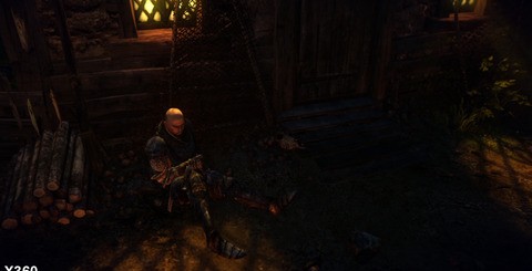 As you might expect from a top-end PC technology converted across to the nigh-on six-year-old Xbox 360, there are some compromises. Generally speaking, texture quality is lower (top), while shadow coverage isn't quite so extensive (bottom). The dragon shots also reveal that lower resolution alpha buffers are in play on the 360, which can result in more visible jaggies. Post-process anti-aliasing is also a cut-above on PC.