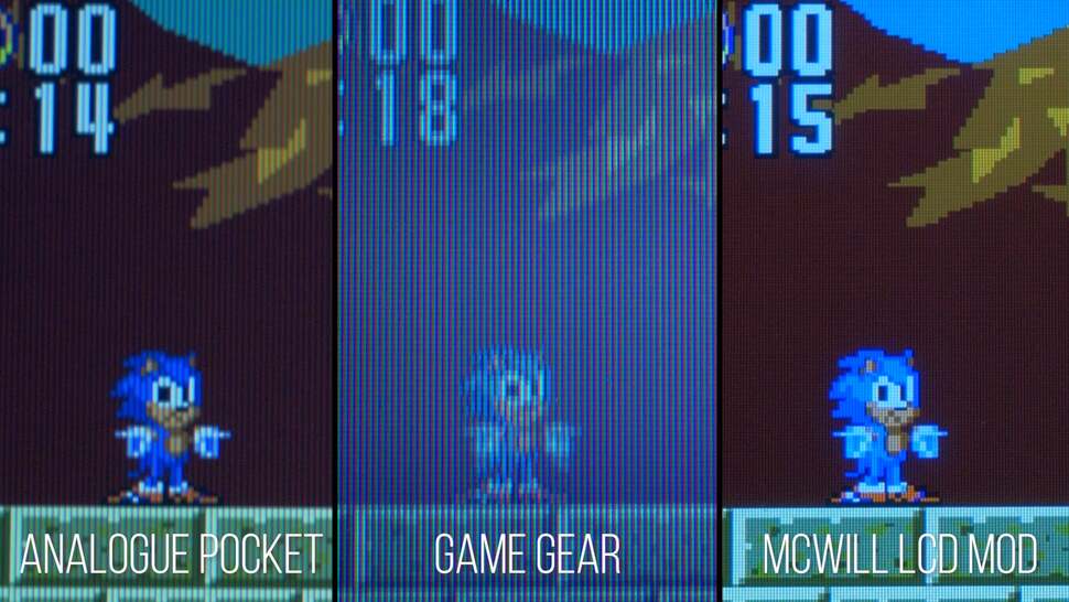 The Game Gear screen is difficult to enjoy and replacement options are not that great - the Analogue Pocket delivers great scaling and a beautiful picture