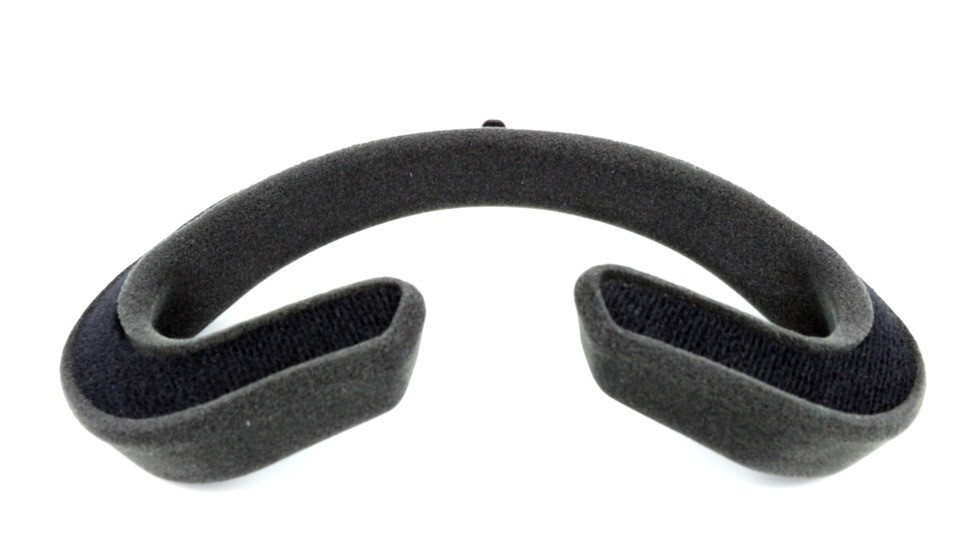 Replacement foam lining is also supplied for those with narrower faces