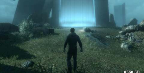 The TriOviz implementation seems to see a reduction of resolution to 1024x720 along with some minor environmental compromises. We weren't hugely impressed with the blurred presentation on the Xbox 360 version.