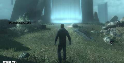 The TriOviz implementation seems to see a reduction of resolution to 1024x720 along with some minor environmental compromises. We weren't hugely impressed with the blurred presentation on the Xbox 360 version.