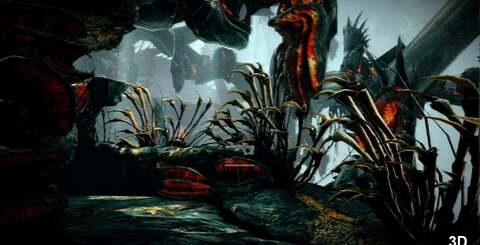 Reduced resolution and a further pared back alpha buffer produce the most noticeable visual drawbacks in Killzone 3's stereoscopic support.