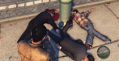 Pools of blood and SSAO appear to be found only on the Xbox 360 code.