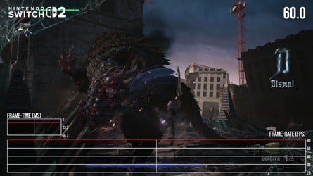 60fps in docked play is pretty solid, with only cutscenes most noticeably dropping frames. The 120Hz mode is unlocked, with fluctuating levels of performance.