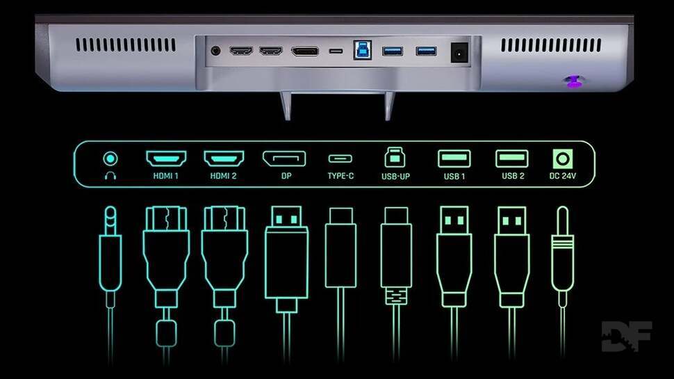 You get a good number of ports here, with 65W USB-C and KVM functionality too.
