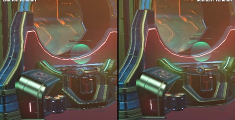 No Man's Sky saw a dramatic turnaround with the inclusion of FSR 2 upscaling - click to see the differences up close.