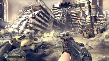 Currently, custom config files are required in order to unlock the full texture detail on higher-end PCs. Here, NVIDIA show the difference tuning can make: on the left is the default look of the game with the auto-balancer engaged, while on the right we see the result of NVIDIA's .cfg tweaks.