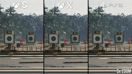 Series S has a notably softer resolve than Series X or PS5, with some assets also exhibiting lower texture resolutions on Series S compared to the premium current-gen consoles.