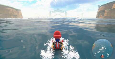 Water rendering is much improved over Mario Kart 8 and looks fantastic in the new game - bring back Wave Race!