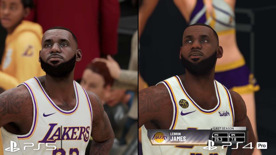 NBA 2K21 - PS5 vs PS4 Pro