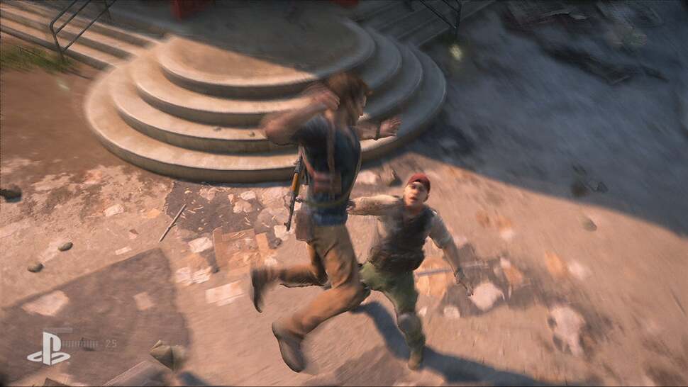 Per-object motion blur is also added to this new build. The effect wasn't seen in the PlayStation Experience demo in December.