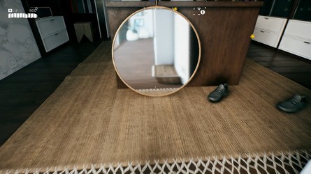 There are tons of mirrors in Dead Island 2 - yet the player character is absent from them, save for (occasionally) their disembodied hands.