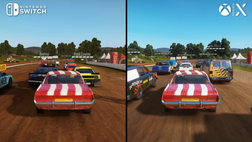 Even against Series X, the Switch version really holds up - and that's a rare thing indeed