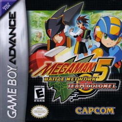 Mega Man Battle Network 5: Team Colonel & Protoman Cover