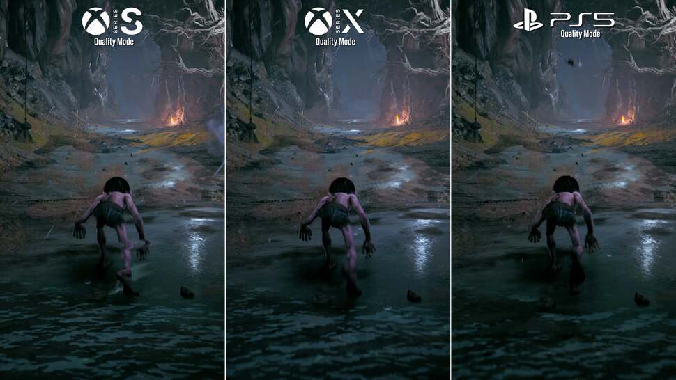 Here's a comparison between quality mode on each of PS5, Series X and Series S