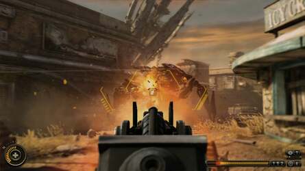 Insomniac's physics and effects work is generally excellent. The fun factor in dealing with the imaginatively designed weapons is only emphasised by the pleasing fireworks on display. Click on the thumbnails to check out the full resolution shots.