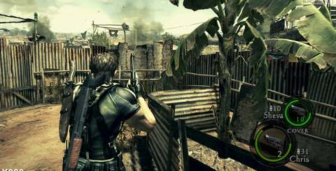 A brace of 1080p versus shots pitching the Xbox 360's scaler against the PC's uncompromising 'full HD' experience.