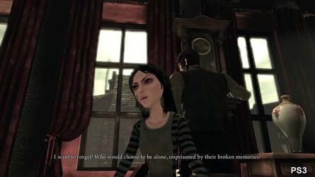 The Xbox 360 version of Alice: Madness Returns has no anti-aliasing, but the PS3 version features a post-process MLAA-style solution that offers edge-smoothing very close indeed to the PC version.