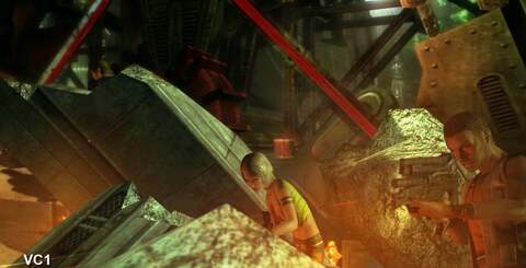 Disc space - or the lack of it - isn't the problem, it's the choice of video codec. Our VC1 and h264 encodes are actually smaller than the Bink encodes on the disc. The h264 files are extremely close in detail retention to our original lossless captures of the PS3 FMV.