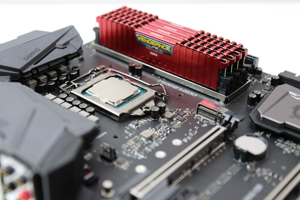 As per previous MSI enthusiast boards, PCI Express slots get 'armour' protection