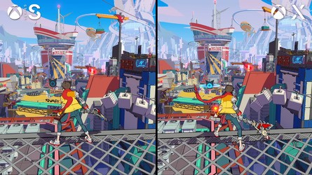 Environments have a unique style, from more basic industrial-themed areas to incredible setpieces towards the beginning and end of the game.