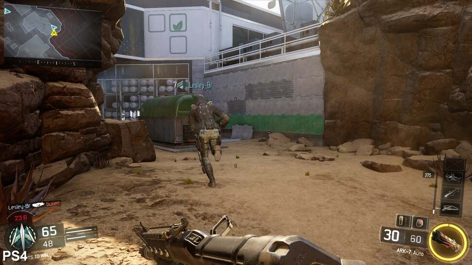 Ambient occlusion is clearly visible across the environments in Black Ops 3 - however, the effect appears absent across the characters themselves