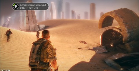 All versions - even PC - have texture-streaming issues. The PS3 version appears to come out worse off (top), but overall quality of the artwork seems to be a match (bottom).